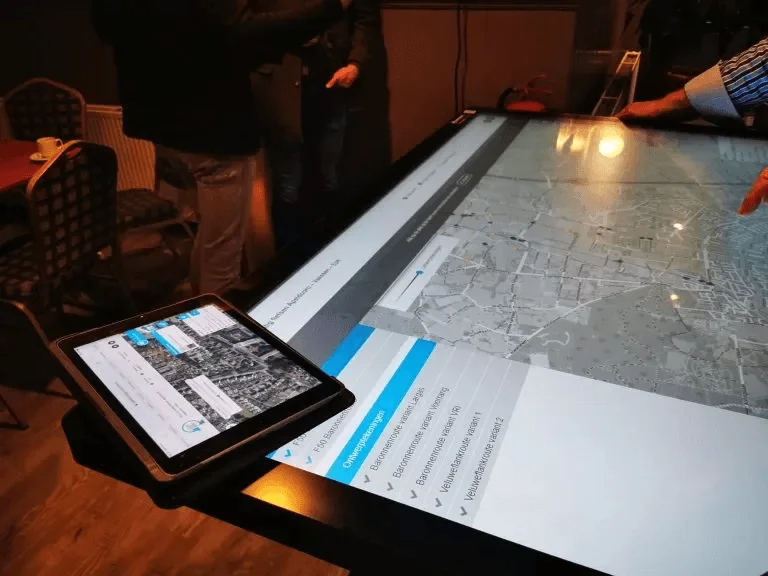 TouchTable - in actie 2